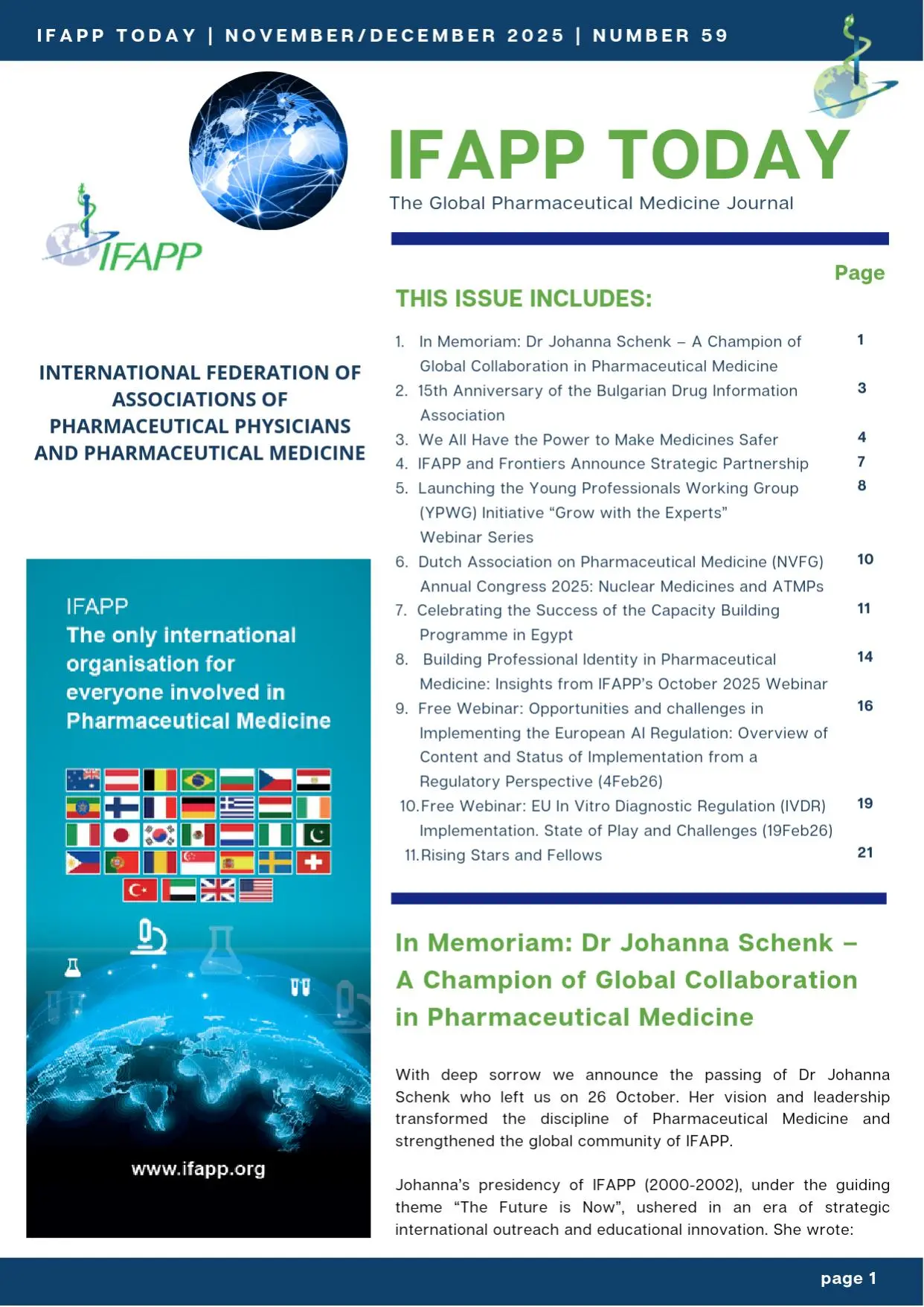 NOVEMBER/DECEMBER 2025 | NUMBER 59